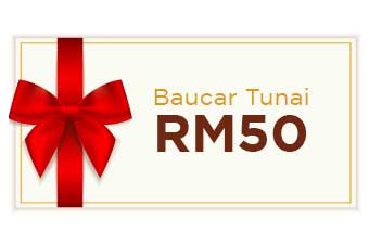 Baucar Tunai Econsave bernilai RM50